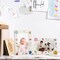 6-Pack DIY Wooden Picture Frames – 4x6 Inch Unfinished Photo Frames with 60 Stickers for Painting, Crafts, and Personalized Gifts
